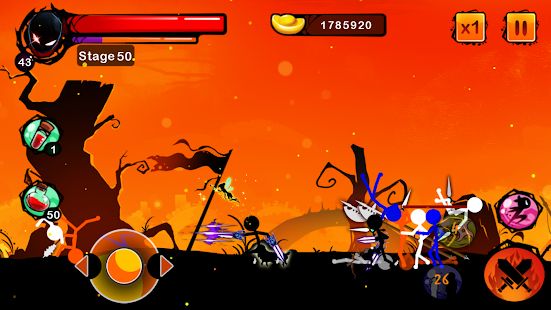 Скачать взломанную Stickman Ghost: Ninja Warrior Action Offline Game [Бесконечные деньги] версия 1.9 apk на Андроид
