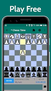 Скачать взломанную Chess Time - Multiplayer Chess [Разблокировано все] версия 3.4.2.85 apk на Андроид