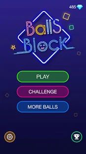 Скачать взломанную Bricks Breaker - Glow Balls [Бесконечные деньги] версия 1.11.204 apk на Андроид