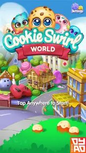Скачать взломанную Cookie Swirl World [Разблокировано все] версия 1.21.2 apk на Андроид