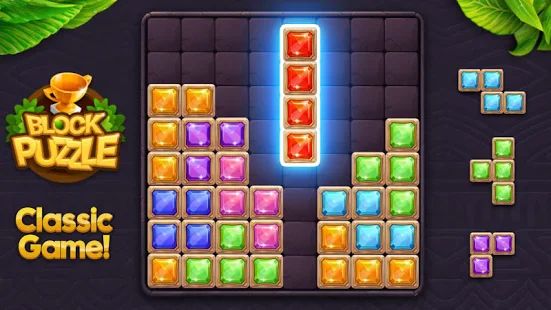 Скачать взломанную Block Puzzle Jewel [Бесконечные деньги] версия 39.0 apk на Андроид