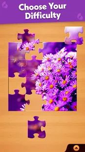 Скачать взломанную Jigsaw Puzzle: Create Pictures with Wood Pieces [Разблокировано все] версия Зависит от устройства apk на Андроид