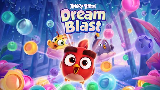 Скачать взломанную Angry Birds Dream Blast [Много монет] версия 1.19.2 apk на Андроид