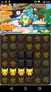 Скачать взломанную Pokémon Shuffle Mobile [Много монет] версия 1.13.0 apk на Андроид