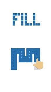 Скачать взломанную Fill - one-line puzzle game [Разблокировано все] версия 5.2.0 apk на Андроид