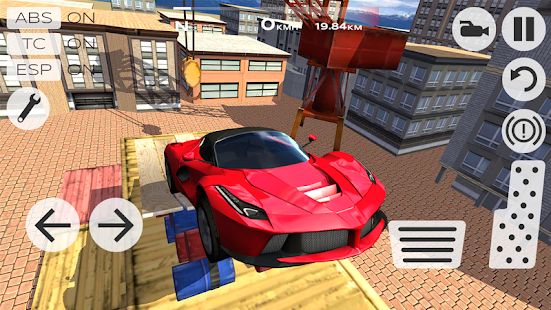 Скачать взломанную Extreme Car Driving Simulator [Много монет] версия Зависит от устройства apk на Андроид
