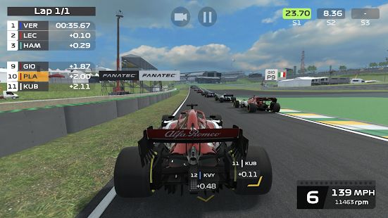 Скачать взломанную F1 Mobile Racing [Бесконечные деньги] версия 1.22.8 apk на Андроид