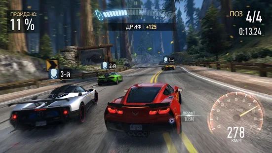 Скачать взломанную Need for Speed: NL Гонки [Разблокировано все] версия 4.3.4 apk на Андроид