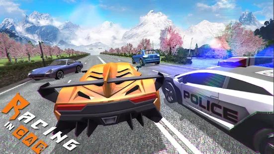 Скачать взломанную Racing In Car 3D [Разблокировано все] версия 3.0 apk на Андроид