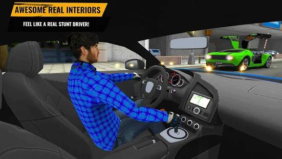 Скачать взломанную Городской Aвтомобиль Гоночный симулятор 2018 [Бесконечные деньги] версия 2.4 apk на Андроид