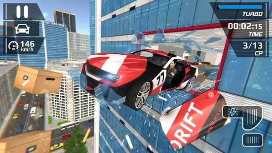 Скачать взломанную Car Driving Simulator - Stunt Ramp [Много монет] версия 1.2.1 apk на Андроид