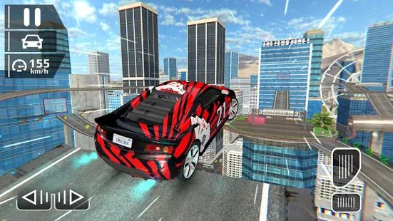 Скачать взломанную Car Driving Simulator - Stunt Ramp [Много монет] версия 1.2.1 apk на Андроид