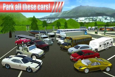 Скачать взломанную Gas Station: Car Parking Sim [Много монет] версия 2.5 apk на Андроид