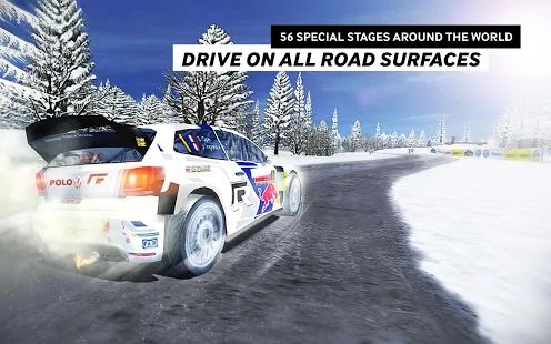 Скачать взломанную WRC The Official Game [Разблокировано все] версия 1.2.7 apk на Андроид
