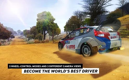 Скачать взломанную WRC The Official Game [Разблокировано все] версия 1.2.7 apk на Андроид
