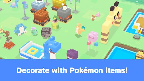 Скачать взломанную Pokémon Quest [Много монет] версия 1.0.4 apk на Андроид
