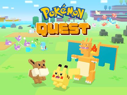 Скачать взломанную Pokémon Quest [Много монет] версия 1.0.4 apk на Андроид