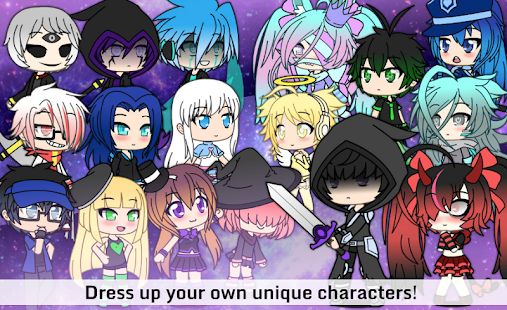 Скачать взломанную Gachaverse (RPG & Anime Dress Up) [Разблокировано все] версия 0.7.8 apk на Андроид