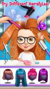 Скачать взломанную Sweet Baby Girl Beauty Salon 3 - Hair, Nails & Spa [Бесконечные деньги] версия 3.0.10 apk на Андроид
