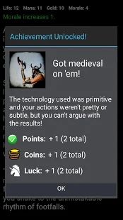 Скачать взломанную D&D Style Medieval Fantasy RPG (Choices Game) [Много монет] версия 10.2 apk на Андроид