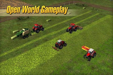 Скачать взломанную Farming Simulator 14 [Много монет] версия 1.4.4 apk на Андроид
