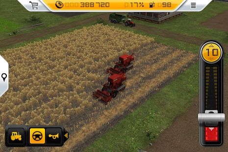 Скачать взломанную Farming Simulator 14 [Много монет] версия 1.4.4 apk на Андроид