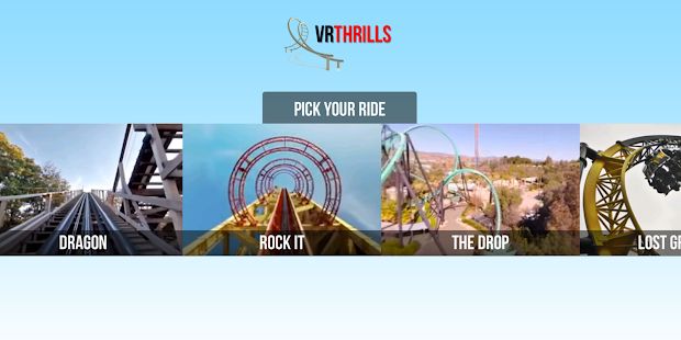 Скачать взломанную VR Thrills: Roller Coaster 360 (Cardboard Game) [Бесконечные деньги] версия 2.1.7 apk на Андроид