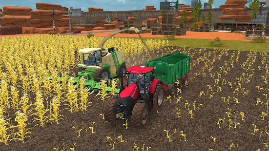Скачать взломанную Farming Simulator 18 [Много монет] версия Зависит от устройства apk на Андроид