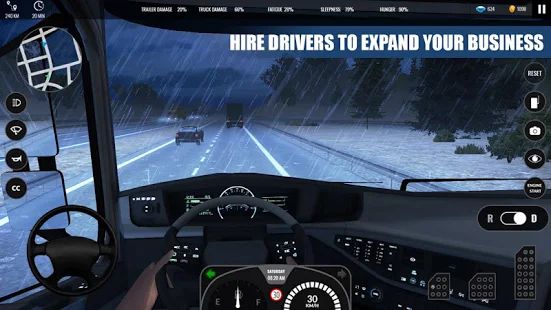 Скачать взломанную Truck Simulator PRO Europe [Бесконечные деньги] версия 1.2 apk на Андроид