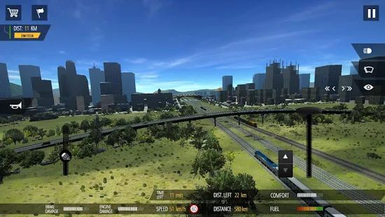 Скачать взломанную Train Simulator PRO 2018 [Разблокировано все] версия 1.3.7 apk на Андроид