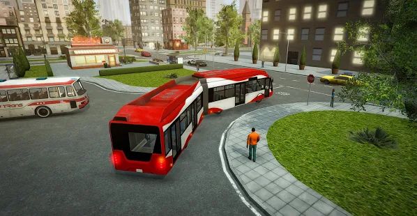 Скачать взломанную Bus Simulator PRO 2 [Бесконечные деньги] версия 1.6.1 apk на Андроид