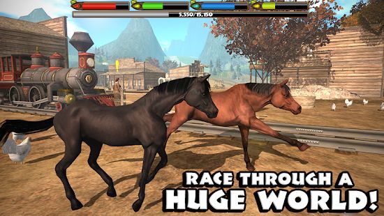 Скачать взломанную Ultimate Horse Simulator [Разблокировано все] версия Зависит от устройства apk на Андроид