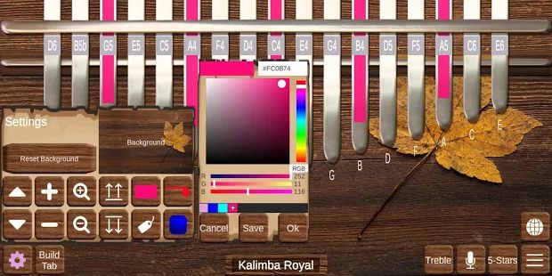 Скачать взломанную Kalimba Royal [Разблокировано все] версия 2.6 apk на Андроид