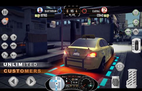 Скачать взломанную Amazing Taxi Simulator V2 2019 [Разблокировано все] версия 1.0.9 apk на Андроид