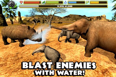 Скачать взломанную Elephant Simulator [Разблокировано все] версия Зависит от устройства apk на Андроид