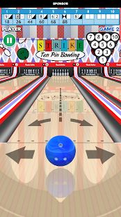 Скачать взломанную Strike! Ten Pin Bowling [Много монет] версия 1.11.1 apk на Андроид
