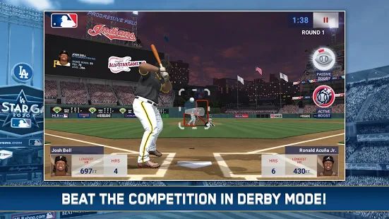 Скачать взломанную MLB Home Run Derby 2020 [Разблокировано все] версия 8.0.3 apk на Андроид