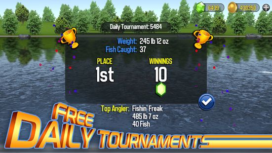 Скачать взломанную Master Bass Angler: Free Fishing Game [Много монет] версия 0.60.0 apk на Андроид