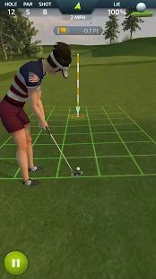 Скачать взломанную Pro Feel Golf - Sports Simulation [Разблокировано все] версия 3.0.0 apk на Андроид