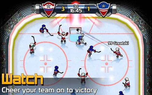 Скачать взломанную BIG WIN Hockey [Разблокировано все] версия 4.1.3 apk на Андроид