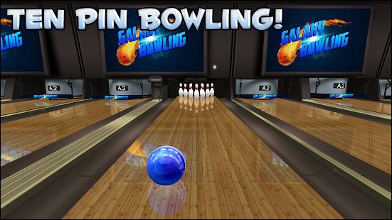 Скачать взломанную Боулинг Galaxy Bowling [Много монет] версия 12.73 apk на Андроид