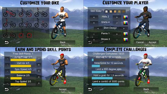 Скачать взломанную BMX Freestyle Extreme 3D [Много монет] версия Зависит от устройства apk на Андроид