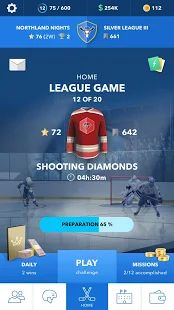 Скачать взломанную World Hockey Manager [Много монет] версия 2.8.9 apk на Андроид
