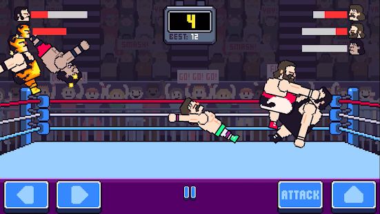 Скачать взломанную Rowdy Wrestling [Бесконечные деньги] версия 1.1.3 apk на Андроид