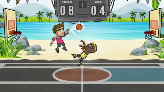 Скачать взломанную Basketball Battle (Баскетбол) [Много монет] версия 2.1.20 apk на Андроид