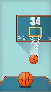Скачать взломанную Basketball FRVR - Стреляйте обручем и слэм данк! [Много монет] версия 2.3.2 apk на Андроид