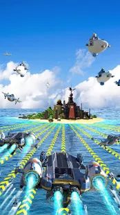 Скачать взломанную Sea Game: Mega Carrier [Много монет] версия 1.9.19 apk на Андроид