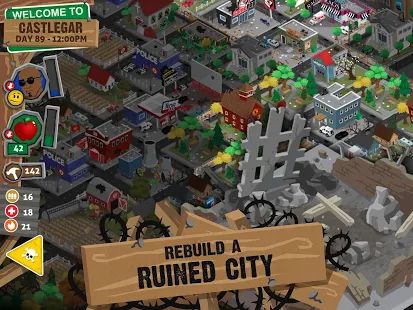 Скачать взломанную Rebuild 3: Gangs of Deadsville [Разблокировано все] версия Зависит от устройства apk на Андроид
