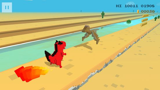 Скачать взломанную Dino 3D от Хауди Хо™ [Много монет] версия 0.4.1 apk на Андроид