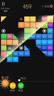 Скачать взломанную Balls Bricks Breaker 2 - Puzzle Challenge [Много монет] версия 2.2.207 apk на Андроид